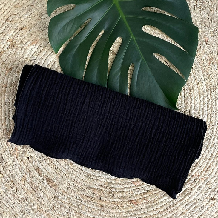 Head Wrap Haartuch schwarz