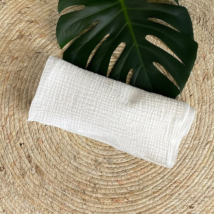 Head Wrap Haartuch weiß
