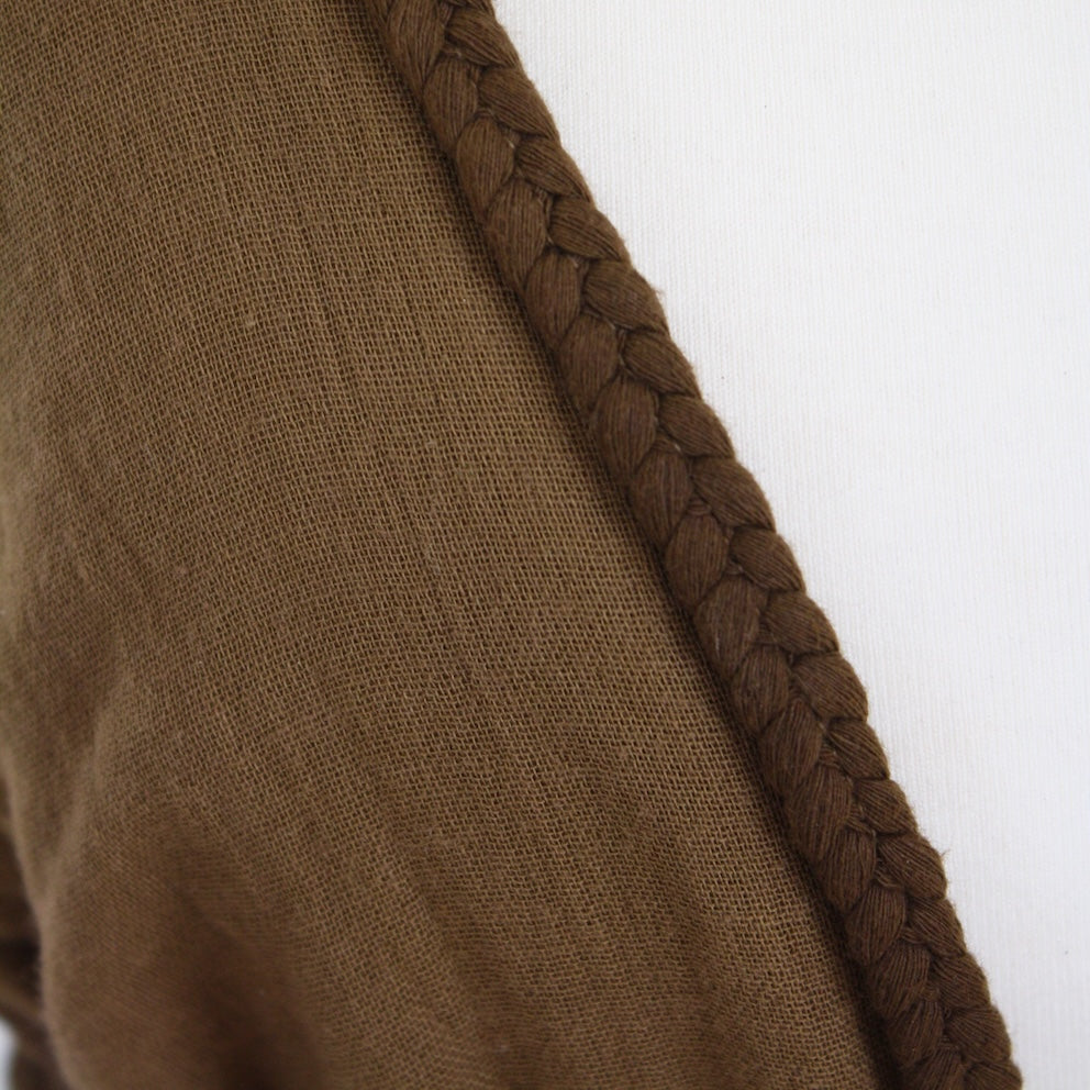 Kalani Kleid braun_boho at heart_geflochtene Träger Boho Kleid