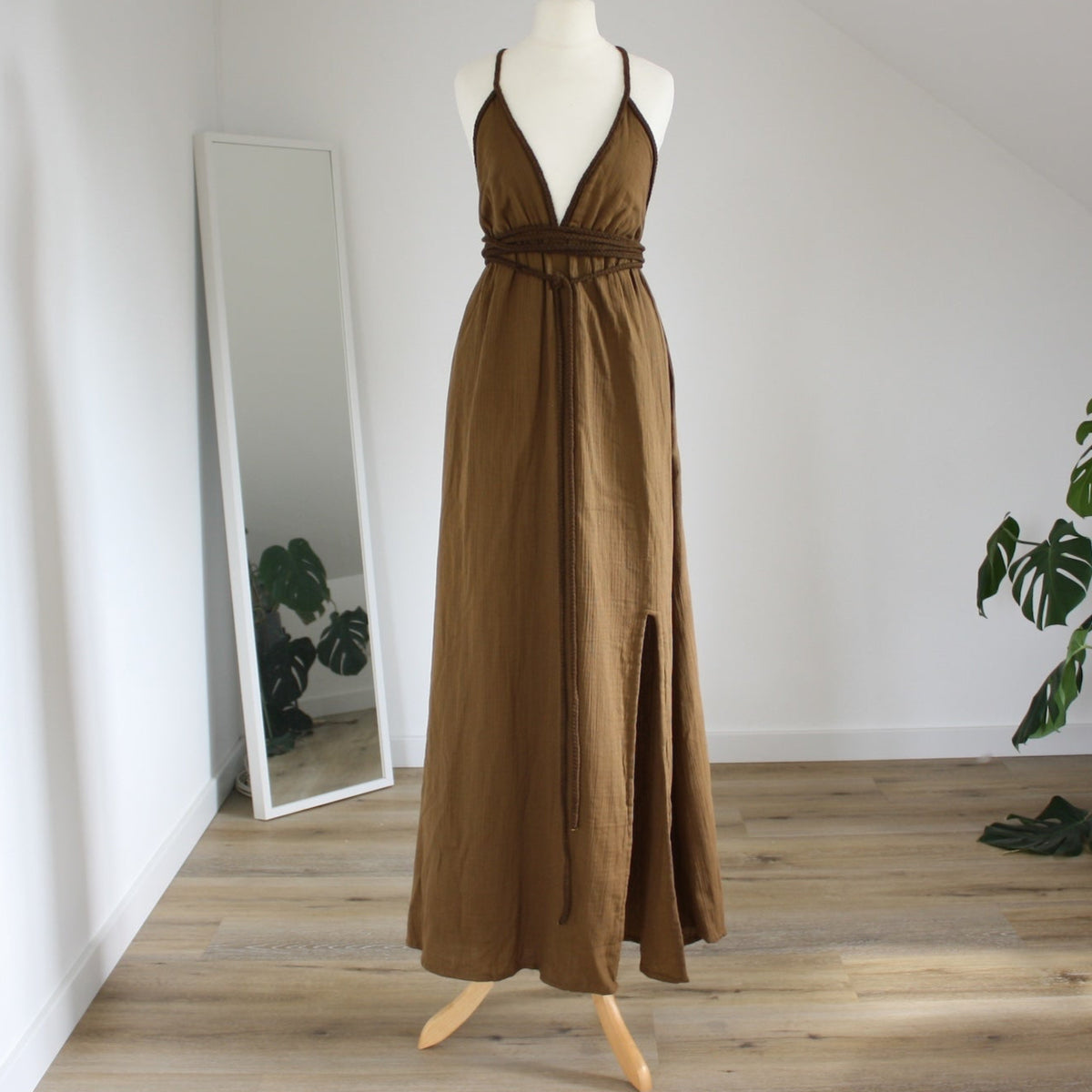 Kalani Kleid_braun_Boho Kleid